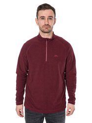 Trespass Mens Keynote Fleece Top (Prune) - Prune