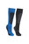 Trespass Mens Langdon II Ski Socks (2 Pairs) (Black/Bright Blue) - Black/Bright Blue
