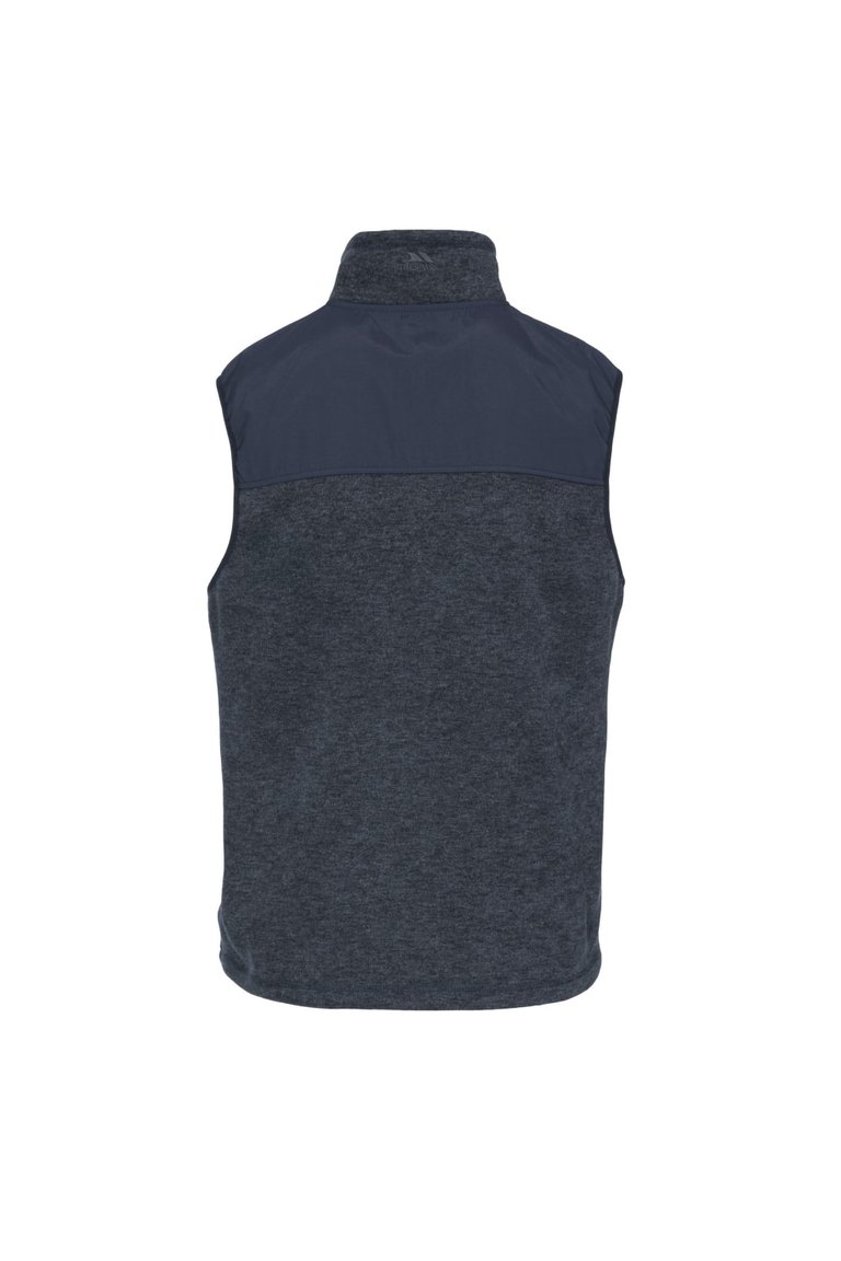 Trespass Mens Leafminer Fleece Gilet - Navy Melange