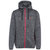 Trespass Mens Odeno Full Zip Fleece Hoodie (Black Marl) - Black Marl