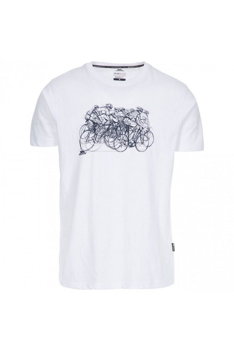 Trespass Mens Wicky II Quick Dry T Shirt - White