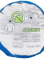 Trespass Qikpac X Unisex Packaway Jacket (Navy/Blue)