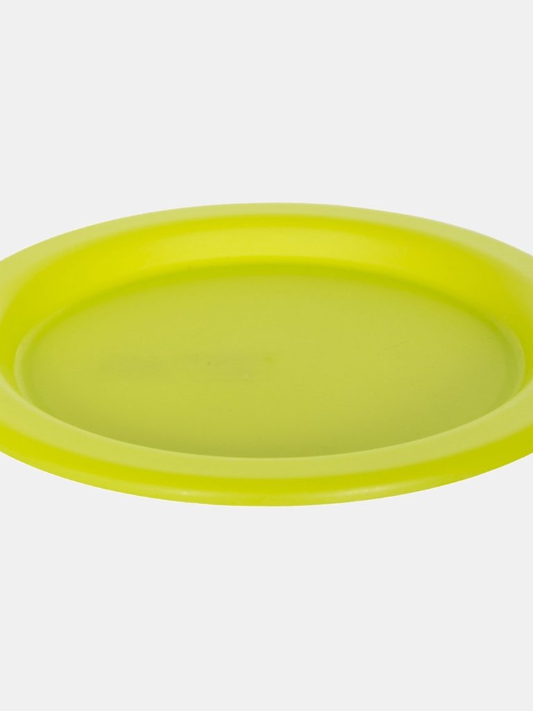 Trespass Savour Lightweight Picnic Plate (Lime Green) (One Size) - Lime Green