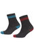 Trespass Unisex Adult Agenta Boot Socks (Black/Aqua Blue/Fig)