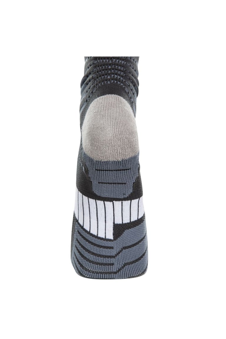 Trespass Unisex Contrair Multi-Sports Compression Socks (1 Pair) (Carbon)