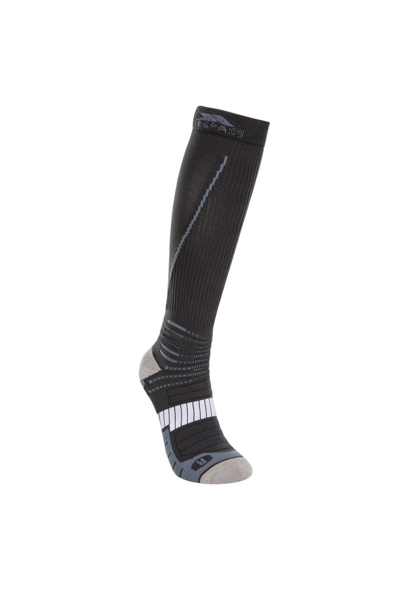 Trespass Unisex Contrair Multi-Sports Compression Socks (1 Pair) (Carbon) - Carbon