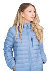 Trespass Womens/Ladies Arabel Down Jacket (Denim Blue)