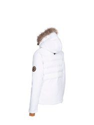 Trespass Womens/Ladies Elisabeth Ski Jacket (White)