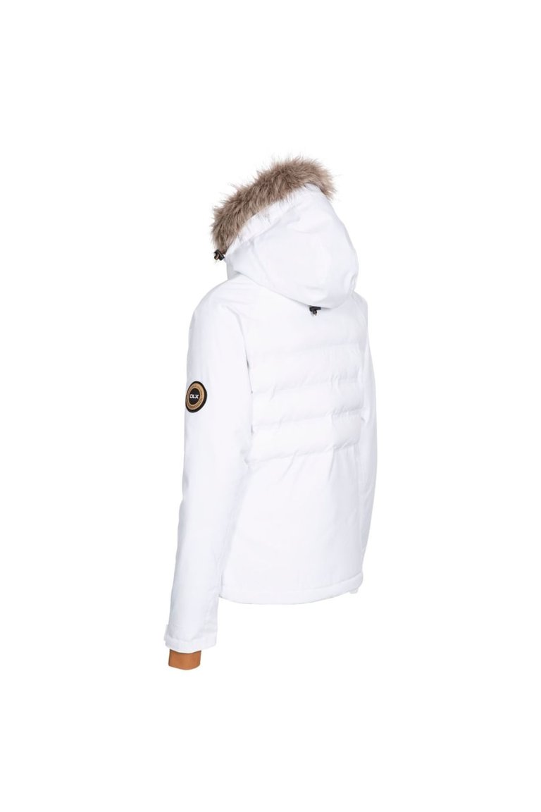 Trespass Womens/Ladies Elisabeth Ski Jacket (White)