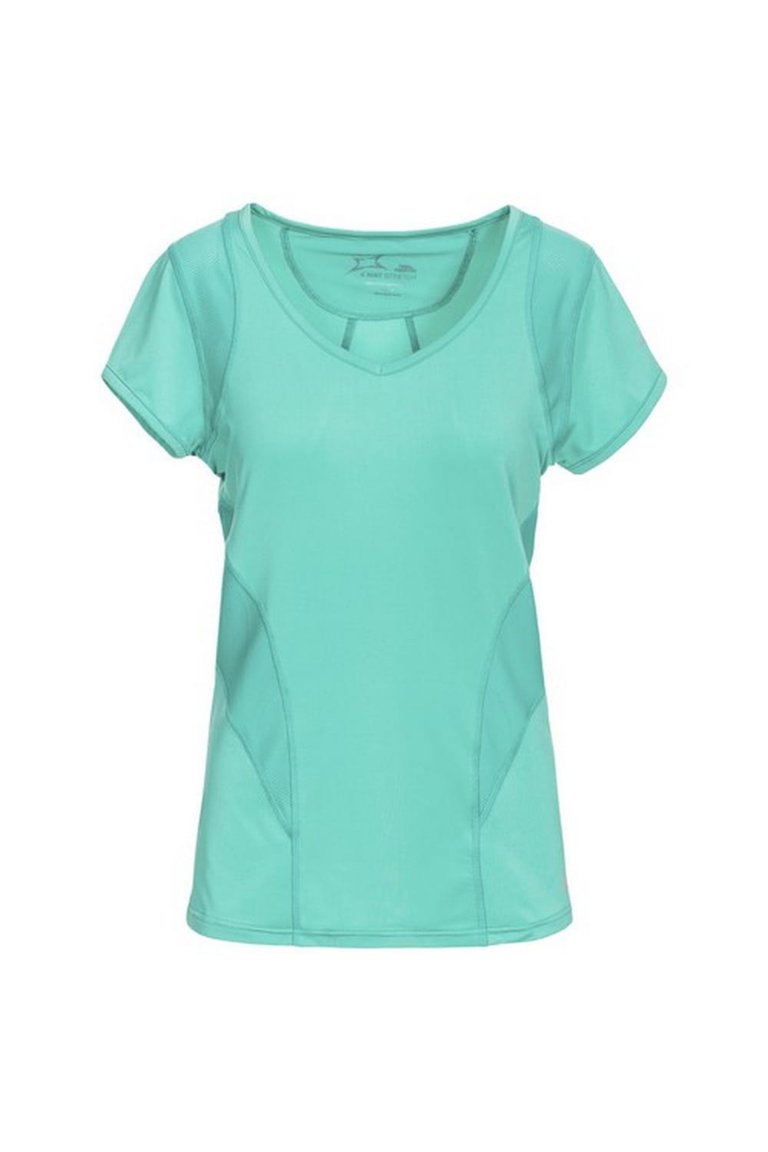 Trespass Womens/Ladies Erlin Short Sleeve Sports T-Shirt (Lagoon) - Lagoon