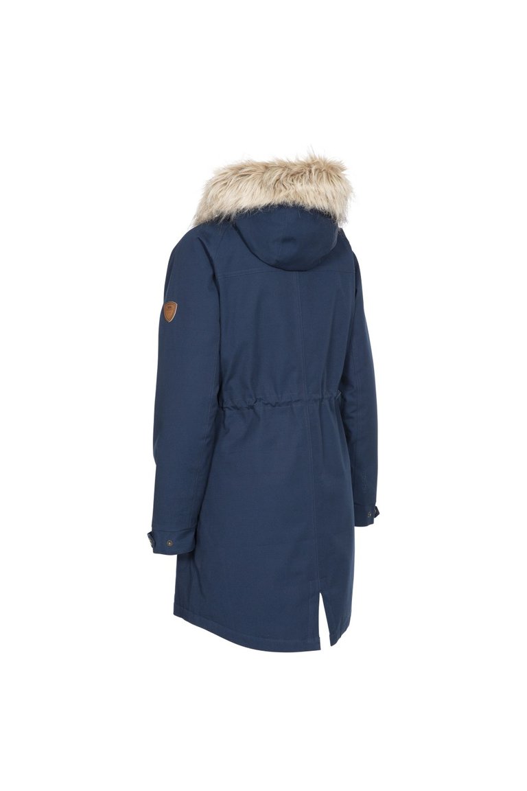 Trespass Womens/Ladies Faithful Waterproof Jacket (Navy)