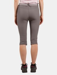 Trespass Womens/Ladies Grateful 3/4 Shorts (Storm Grey)