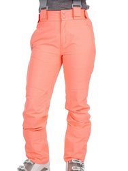 Trespass Womens/Ladies Jacinta DLX Ski Salopettes Trousers (Neon Coral)