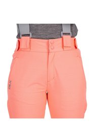 Trespass Womens/Ladies Jacinta DLX Ski Salopettes Trousers (Neon Coral)