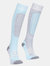 Trespass Womens/Ladies Janus II Ski Socks (Pack Of 2) (Mist/aqua) - Mist/aqua