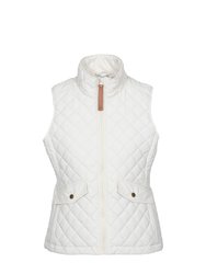 Trespass Womens/Ladies Larisa Quilted Gilet (Ghost White) - Ghost White