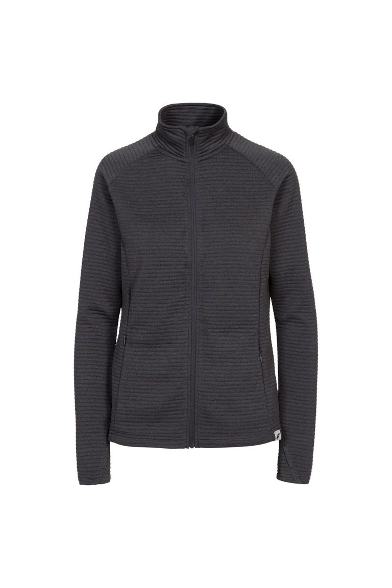 Trespass Womens/Ladies Leonora Full Zip Active Jacket (Dark Grey Marl) - Dark Grey Marl