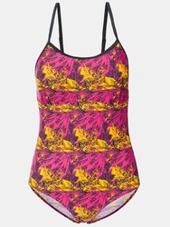 Trespass Womens/Ladies Lotty Swimsuit - Pink Lady Print