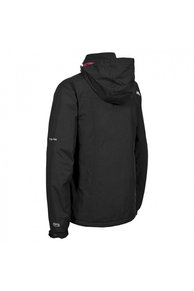 Trespass Womens/Ladies Malissa Lightly Padded Waterproof Jacket (Black)