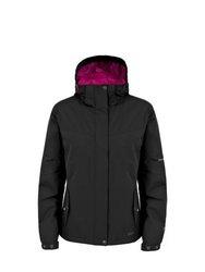 Trespass Womens/Ladies Malissa Lightly Padded Waterproof Jacket (Black) - Black