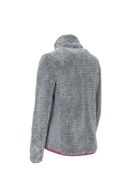 Trespass Womens/Ladies Muirhead Fleece Jacket (Gray Stripe)