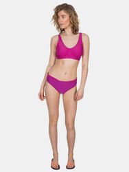 Trespass Womens/Ladies Natalia Bikini Top (Purple Orchid Spot)