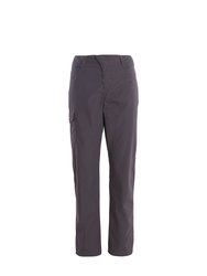 Trespass Womens/Ladies Rambler Water Repellent Outdoor Trousers - Dark Grey