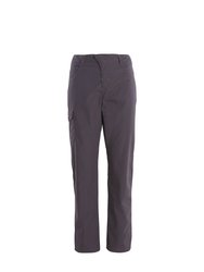 Trespass Womens/Ladies Rambler Water Repellent Outdoor Trousers - Dark Grey