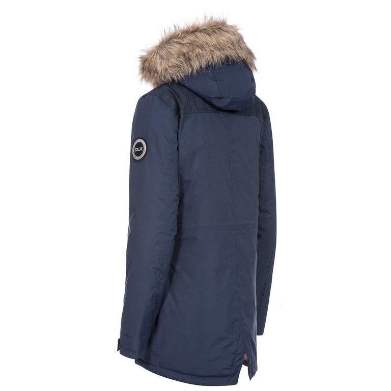 Trespass Womens/Ladies Rosario Waterproof Jacket (Navy)