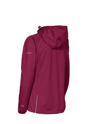 Trespass Womens/Ladies Sisely Waterpoof Softshell Jacket (Grape Wine)