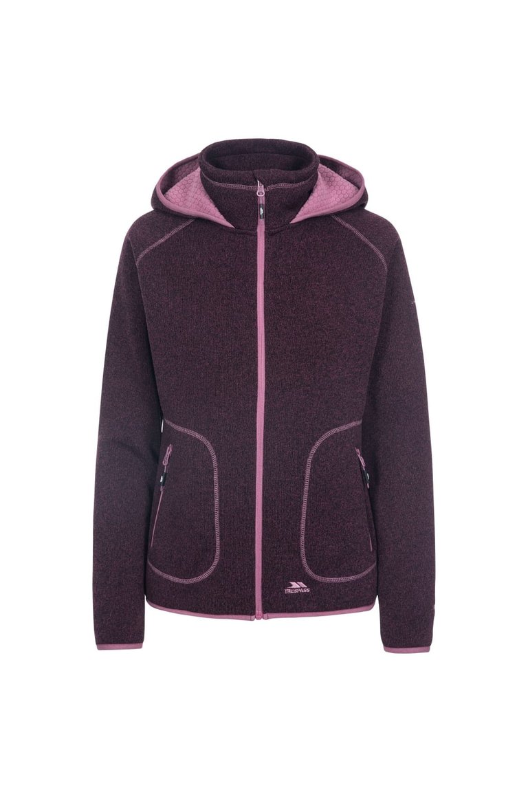 Trespass Womens/Ladies Splendor Fleece Jacket (Mauve) - Mauve