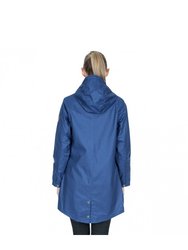 Trespass Womens/Ladies Sprinkled Waterproof Jacket (Navy)