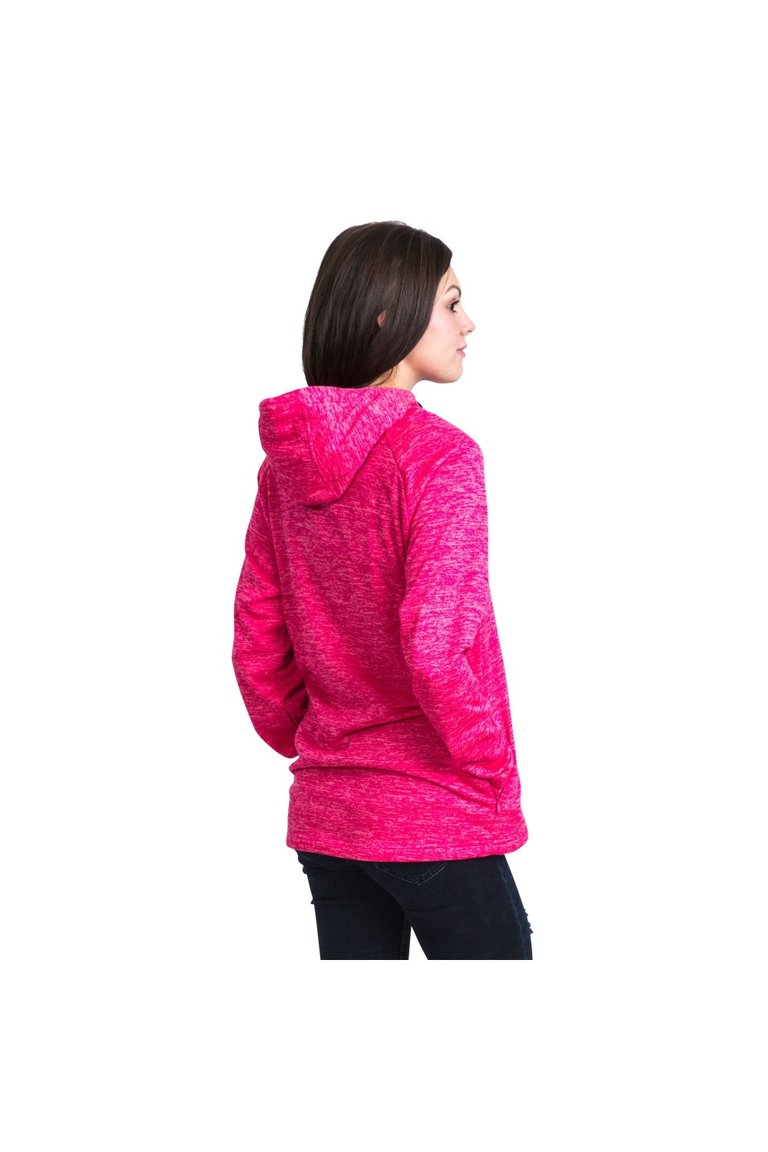 Trespass Womens/Ladies Stumble Hooded Fleece (Pink Lady Marl) - Pink Lady Marl