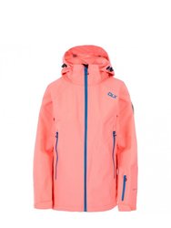 Trespass Womens/Ladies Tammin DLX Ski Jacket (Neon Coral) - Neon Coral
