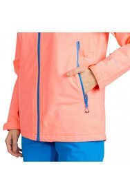 Trespass Womens/Ladies Tammin DLX Ski Jacket (Neon Coral)