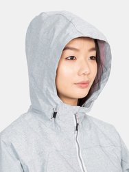 Trespass Womens/Ladies Virtual Waterproof Jacket (Gray Marl)