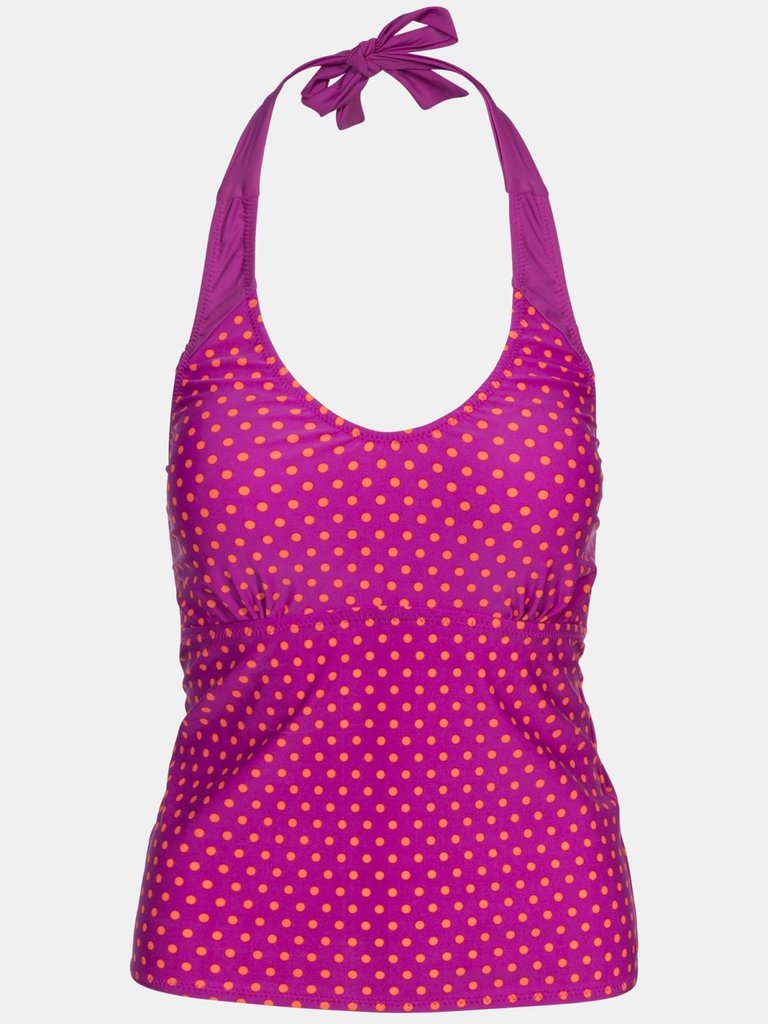 Trespass Womens/Ladies Winona Tankini (Purple Orchid Spot) - Purple Orchid Spot