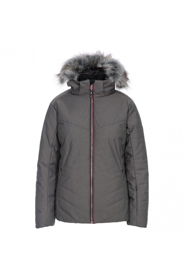 Trespass Womens/Ladies Wisdom Ski Jacket (Dark Gray) - Dark Gray