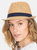 Trespass Womens Trilby Straw Hat (Natural)