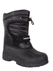 Trespass Youths Big Boys/Girls Dodo Waterproof Winter Snow Boots - Black X