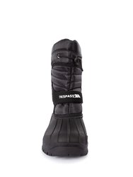 Unisex Dodo Pull On Winter Snow Boots - Black X