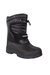 Unisex Dodo Pull On Winter Snow Boots - Black X