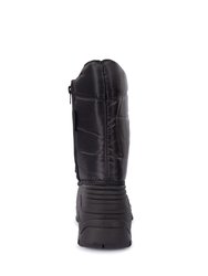 Unisex Dodo Pull On Winter Snow Boots - Black X