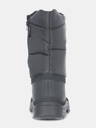 Unisex Dodo Pull On Winter Snow Boots - Black