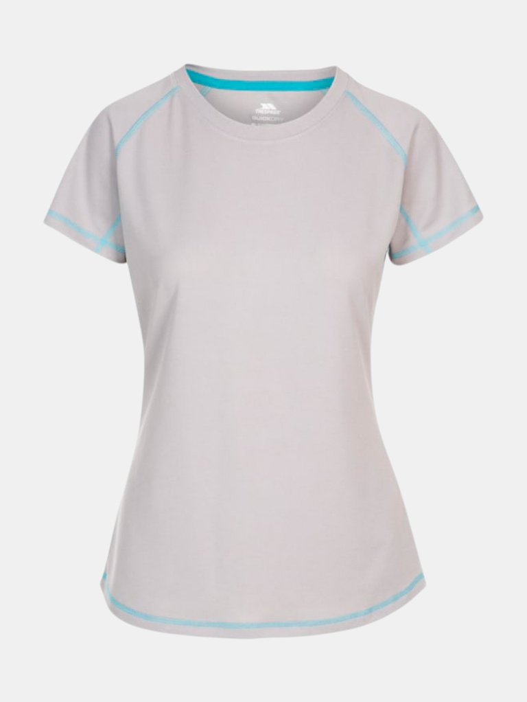 Women Viktoria Active T-Shirt - Platinum - Platinum