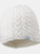 Womens Kendra Beanie Hat - White