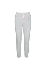 Womens/Ladies Alura Marl Lounge Pants - Pale Grey