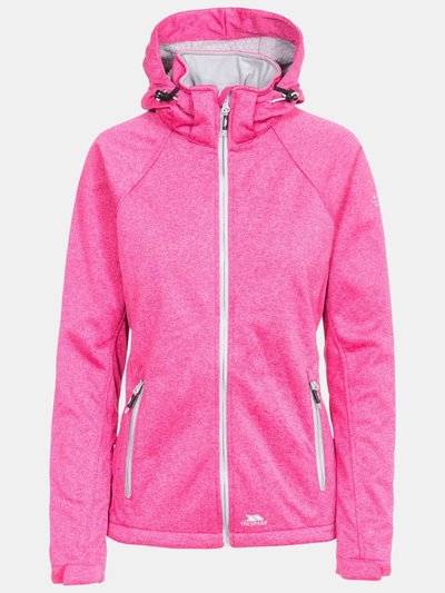 Trespass Womens/Ladies Angela Softshell Jacket - Pink Lady Marl product