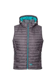 Womens/Ladies Aretha Casual Gilet - Carbon - Carbon