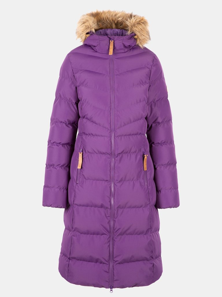 Womens/Ladies Audrey Padded Jacket - Dark Wild Purple - Dark Wild Purple